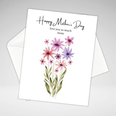 Pretty Floral Mother's Day Card