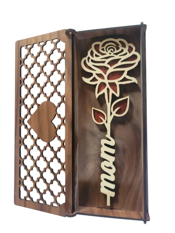 Mom Rose with Box