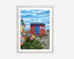 Yarmouth Red Shed and Buoy Wall Print