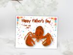 Cute Lobster Father's Day Card