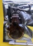 Brown Apple Air Tag Holder Handcrafted from Premium Quality Veg-Tanned Leather
