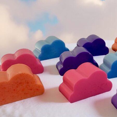 Childrens' Bubblegum Cloud Soaps - Party favours - Personalized