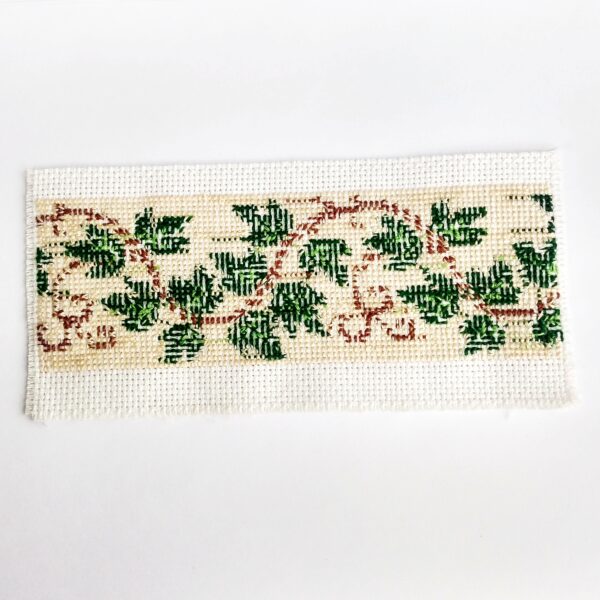 Ivy Cross Stitch Bookmark PDF - Digital Download