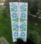 Forget-me-nots Cross Stitch Bookmark PDF - Digital Download