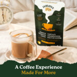 Dodjivi Functional Instant Mushroom Coffee – For Clarity, Calm Energy & Gut Support | With Reishi, Ginseng, Green Tea & Botanical Superfoods (18 Servings)