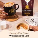 Dodjivi Instant Mushroom Coffee with Arabica, Lion’s Mane, Reishi, Chaga & Turkey Tail – A Nootropic Blend for Focus, Mental Clarity, Immunity, Gut Health & Stress Relief -18 Servings