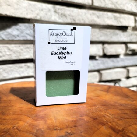 Lime Eucalyptus Mint Artisan Natural Bar Soap