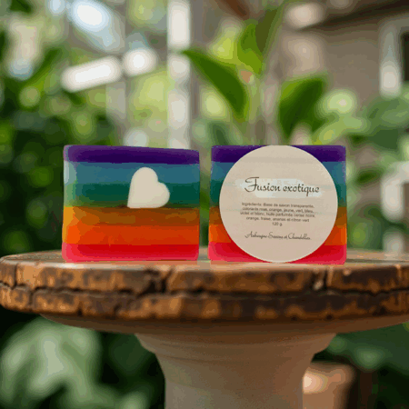 Citrus and Berry Scented Soap / Savon Fusion Exotique, 110 g.