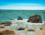 The Hawk Beach, Cape Sable Island Print
