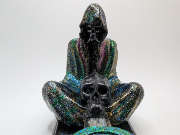 Grim Reaper mini candle holder
