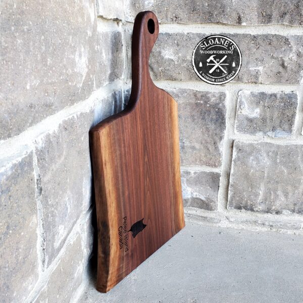 Live Edge Walnut Charcuterie Boards - Personalized