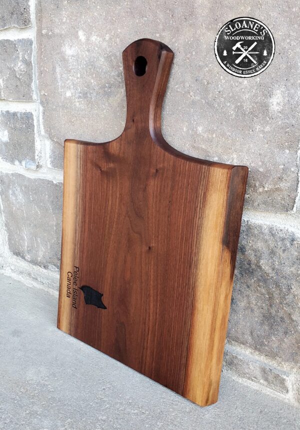 Live Edge Walnut Charcuterie Boards - Personalized