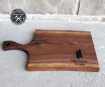 Live Edge Walnut Charcuterie Boards - Personalized