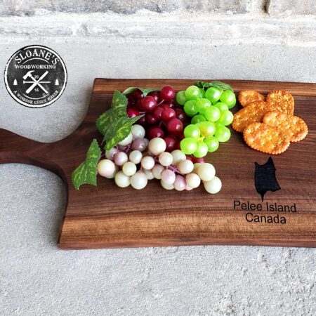 Live Edge Walnut Charcuterie Boards - Personalized