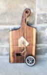 Live Edge Walnut Charcuterie Boards - Personalized