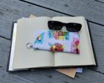 "Beach Fruits" Sunglasses and Eyeglasses Fabric Cases with keychain loop