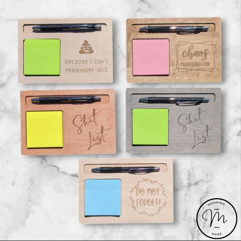 Sticky Note Holders