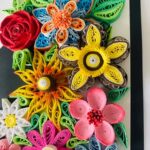 Quilling Love Flowers Woman Face Painting