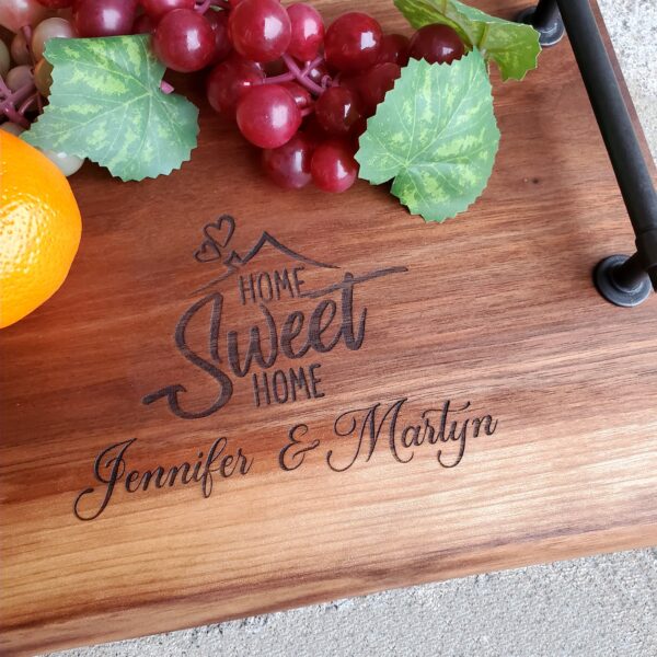 Live Edge Walnut Charcuterie Boards-Personalized