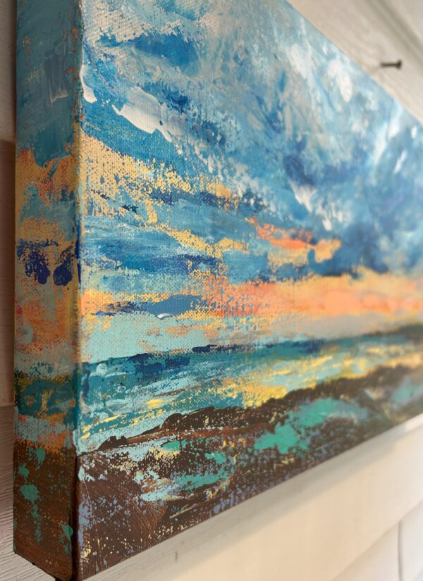 Storm Over Lake Huron, Canadian Landscape Painting