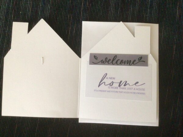 Greeting card. (New Home)