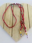 Quilling Love Macrame Pink Shine Eyeglasses handles