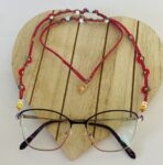 Quilling Love Macrame Pink Shine Eyeglasses handles