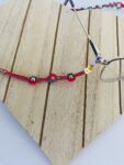 Quilling Love Macrame Pink Shine Eyeglasses handles