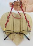 Quilling Love Macrame Pink Shine Eyeglasses handles