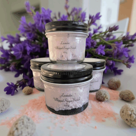 Whipped Sugar Scrub - Lavender, 125 g