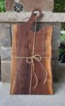 Live Edge Walnut Charcuterie Boards Personalized