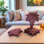 Canadian Maple Leaf Coasters