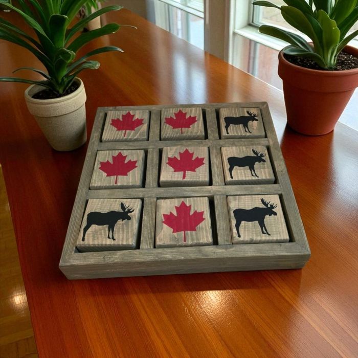 Canadian Tic Tac Toe