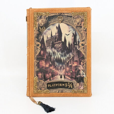 Platform 9 3/4 ~ Hogwarts Themed Journal ~ Custom Leather Binding