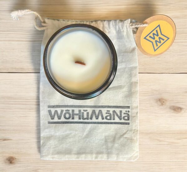 Wohumana II – Cinnamon Candle | Coconut Soy Wax | Wood Wick