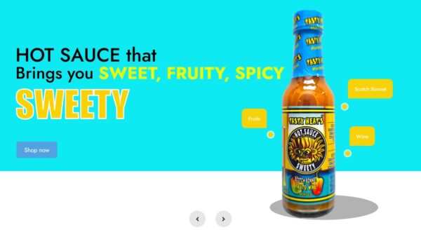 Tasty Heat's Hot Sauce SWEETY