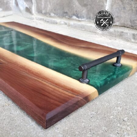 Walnut & Epoxy Charcuterie Boards