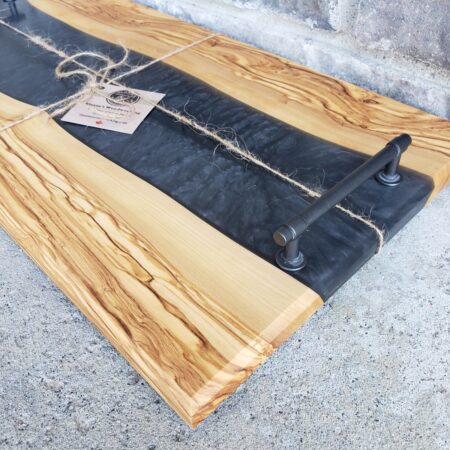 Olive & Epoxy Charcuterie Boards