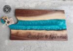 Walnut & Epoxy Charcuterie Boards