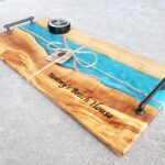 Olive & Epoxy Resin Charcuterie Boards