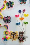 Quilling Love Bear Butterflies Painting