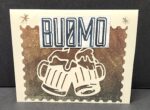 Cheers, Budmo, Greeting Card