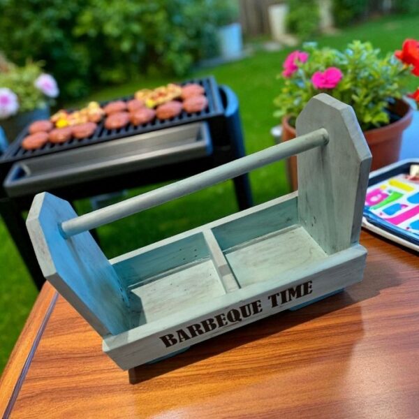 Rustic Grill Master Caddy