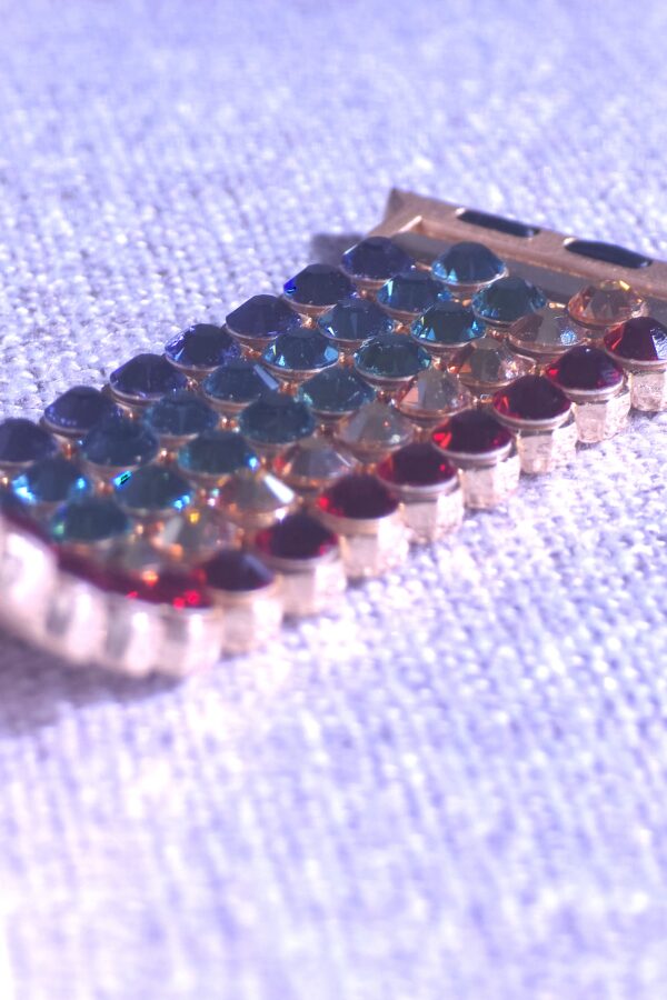 iWatch/Smart Watch bracelet embellished with genuine Preciosa crystals