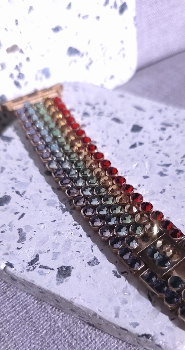 iWatch/Smart Watch bracelet embellished with genuine Preciosa crystals