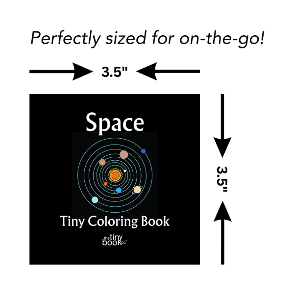 Space Tiny Coloring Book