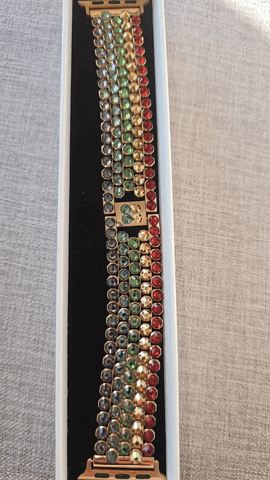 iWatch/Smart Watch bracelet embellished with genuine Preciosa crystals