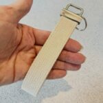 Canvas Keychain Cotton Wristlet | Key Fob Blank