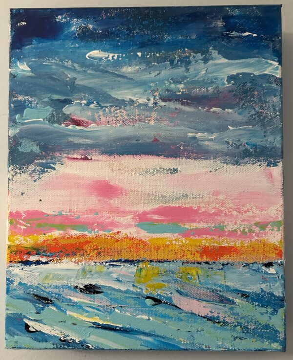 Big Sky Sunset Canadian Landscape Painting