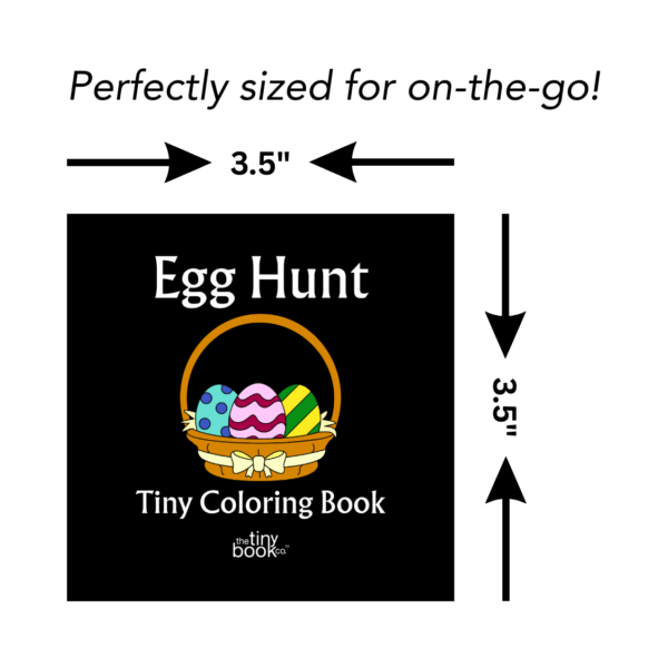 Egg Hunt Tiny Coloring Book